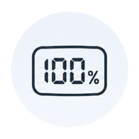 5.000 mAh + Digitale Anzeige