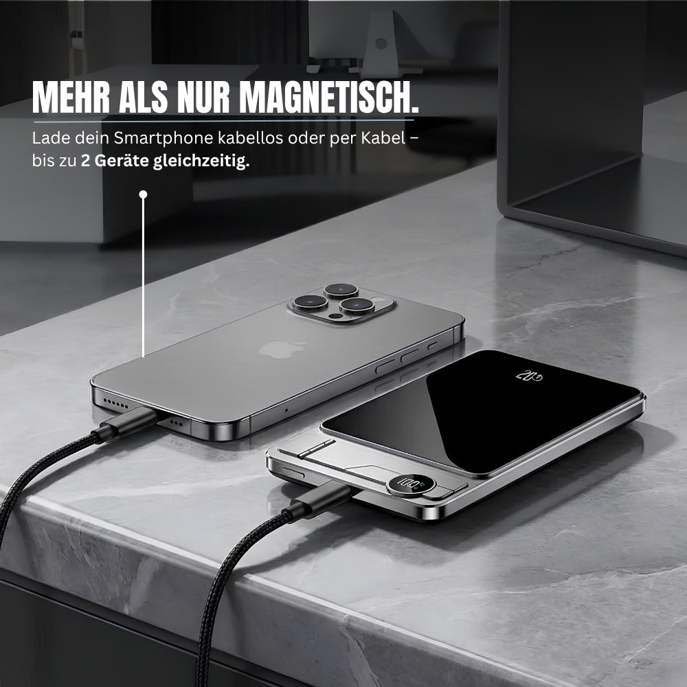 ULTRA-DÜNNE ADVANTEXX MAGNETISCHE POWERBANK